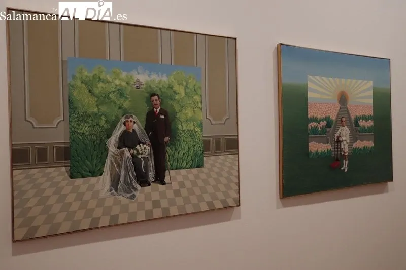 'Leones en el jardín' de la artista salmantina Isabel Villar, la primera exposición conmemorativa del 20 aniversario de la capitalidad cultural europea de Salamanca. Foto de Guillermo García