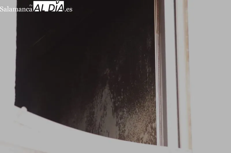 Inmueble de la calle San Arcadio donde se ha producido el incendio - GG