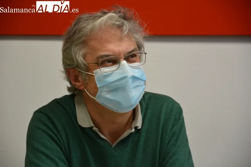 Virginia Barcones ha participado este martes en un encuentro con alcaldes socialistas en Salamanca
