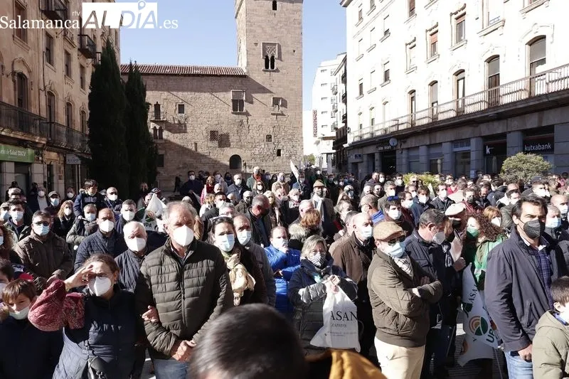 Foto 7 - Las fotos de la tractorada en Salamanca
