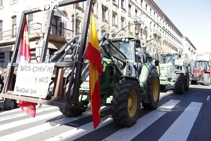 Foto 11 - Las fotos de la tractorada en Salamanca