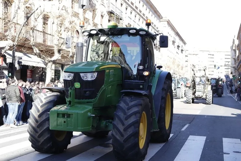 Foto 10 - Las fotos de la tractorada en Salamanca