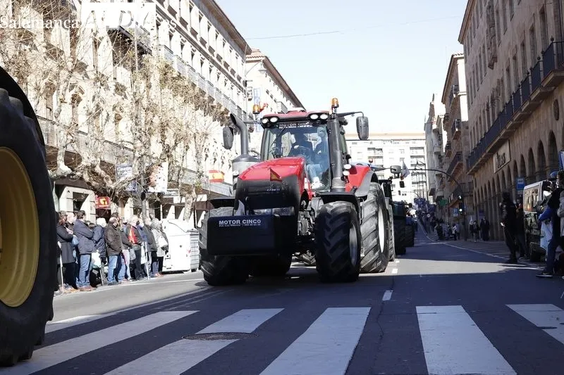 Foto 14 - Las fotos de la tractorada en Salamanca