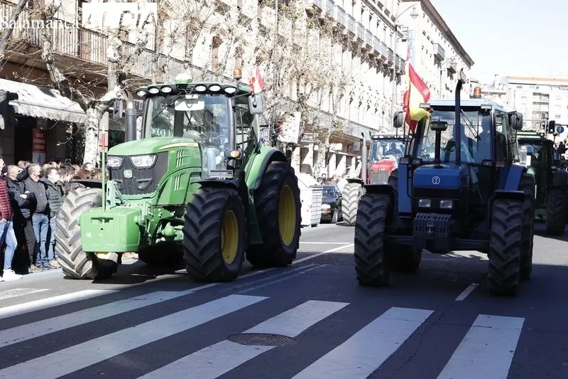 Foto 18 - Las fotos de la tractorada en Salamanca