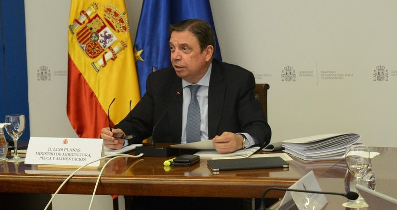 El ministro de Agricultura, Pesca y Alimentación, Luis Planas. Foto MAPA - Archivo