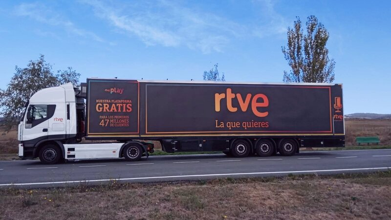 Uno de los estudios móviles de RTVE. Foto: EP