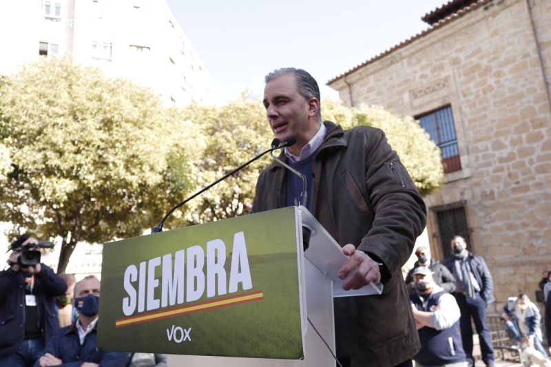Ortega Smith en Salamanca: Hay una brecha insalvable entre la gente de la calle y los que hacen política de ficción