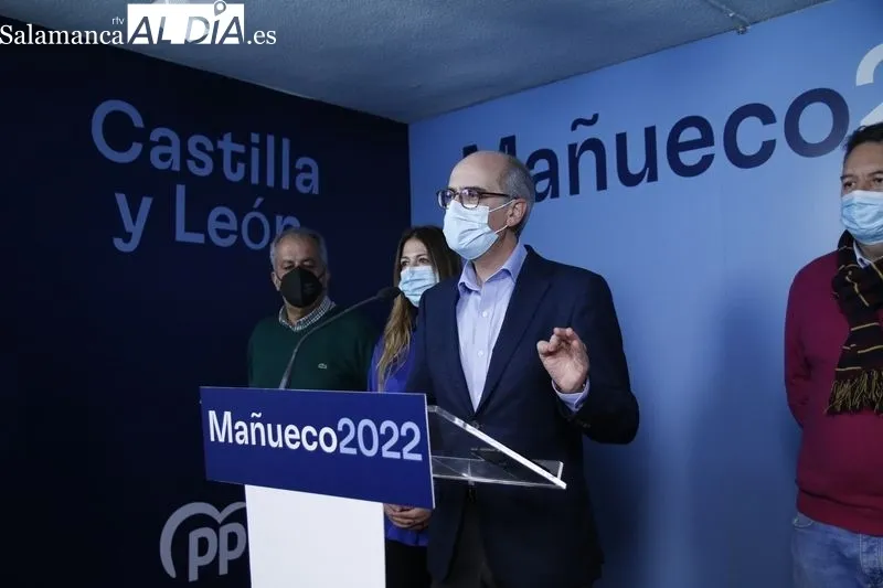 El PP en la rueda de prensa de este miércoles | Fotos: David Sañudo