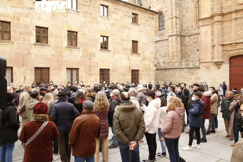 Encuentro con simpatizantes de Iván Espinosa de los Monteros, portavoz de VOX en el Congreso y a Carlos Menéndez Blanco cabeza de lista por VOX Salamanca | Fotos: David Sañudo