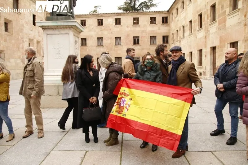Encuentro con simpatizantes de Iván Espinosa de los Monteros, portavoz de VOX en el Congreso y a Carlos Menéndez Blanco cabeza de lista por VOX Salamanca | Fotos: David Sañudo