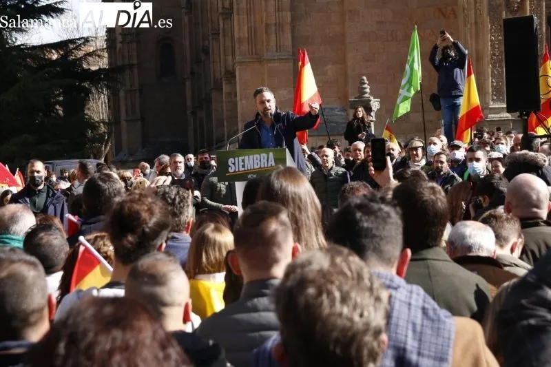 Foto 10 - Abascal llena en Salamanca: "No nos avergonzamos de nuestra historia, a diferencia de la izquierda"