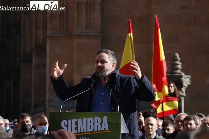 Foto 8 - Abascal llena en Salamanca: "No nos avergonzamos de nuestra historia, a diferencia de la izquierda"