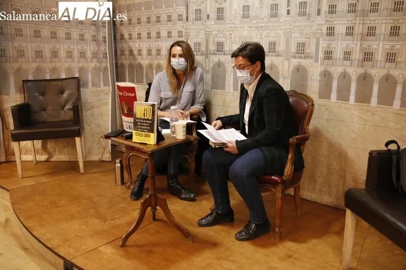 Presentación del libro de Patricia Simón, 'Miedo'. Fotos: David Sañudo