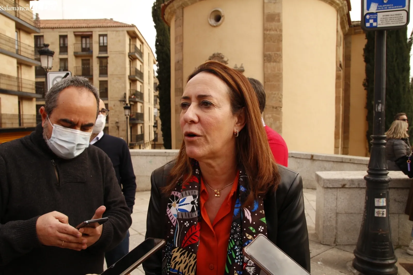 El PSOE de Salamanca se reúne en la sede para finalizar la campaña 