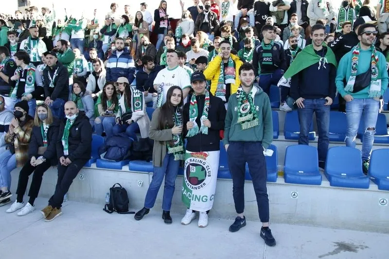 Galería de imágenes de la afición del Racing de Santander / Fotos: David Sañudo