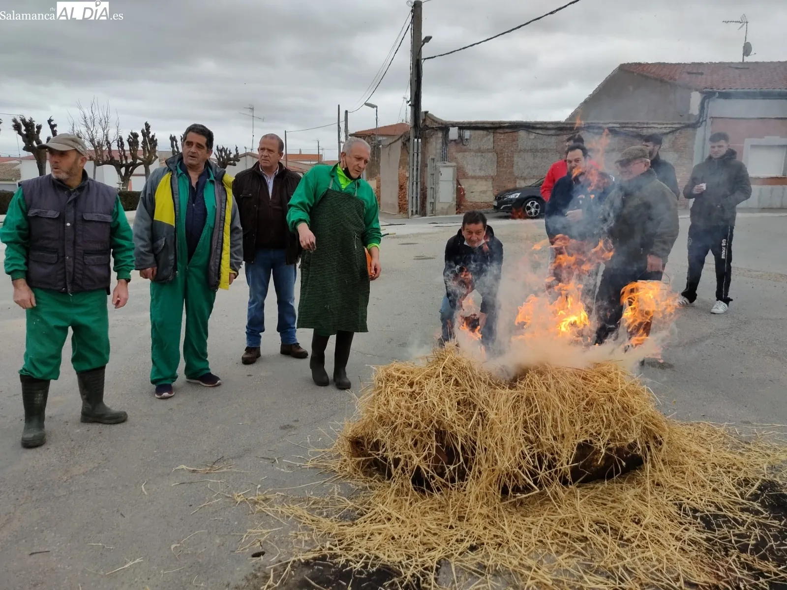 Villar de Gallimazo ha celebrado su 10ª Matanza Típica 