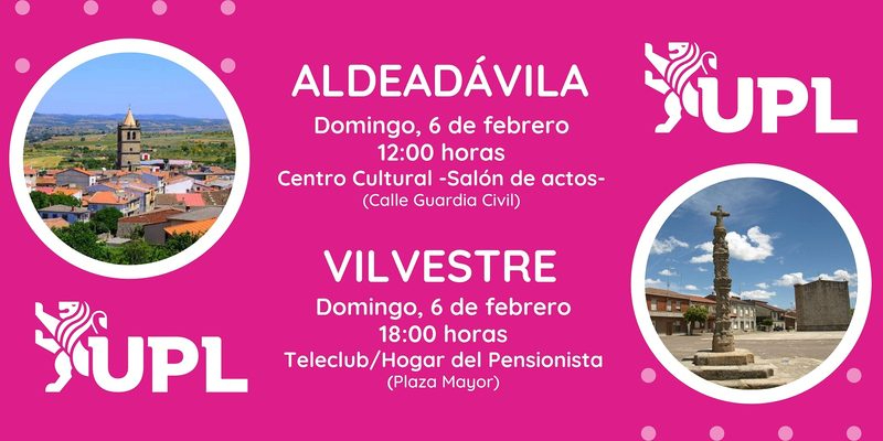 Foto 1 - UPL expondrá sus propuestas este domingo en Aldeadávila y Vilvestre