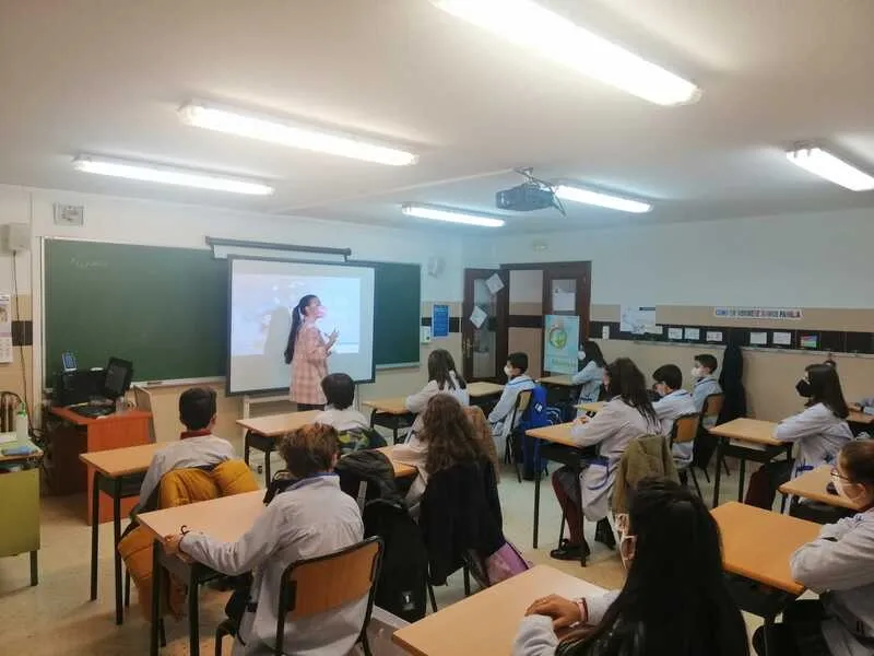 Taller de queso con los alumnos de Segundo de Primaria y taller de gestión emocional con los alumnos de Sexto de Primaria