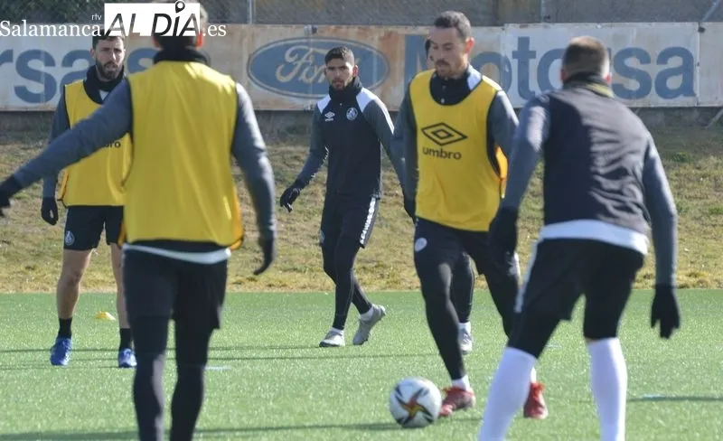 Galería de imágenes del entrenamiento del Salamanca UDS el 8 de febrero / Fotos: Carlos Cuervo