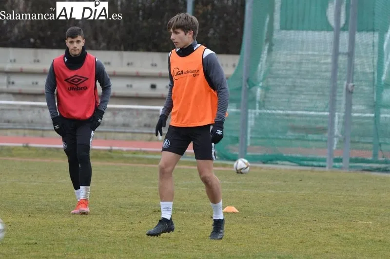 Galería de imágenes del entrenamiento del Salamanca UDS el 17 de febrero