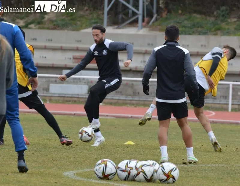 Galería de imágenes del entrenamiento del Salamanca UDS el 17 de febrero