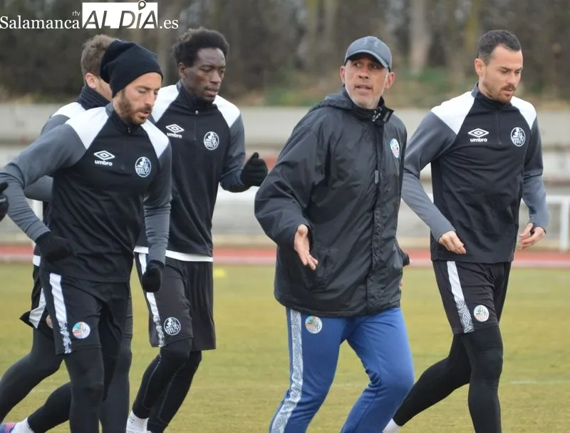 Galería de imágenes del entrenamiento del Salamanca UDS el 14 de febrero / Fotos: Carlos Cuervo