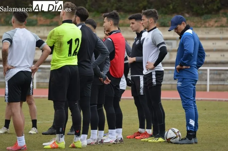 Galería de imágenes del entrenamiento del Salamanca UDS el 17 de febrero