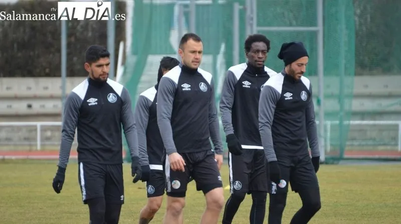 Galería de imágenes del entrenamiento del Salamanca UDS el 14 de febrero / Fotos: Carlos Cuervo