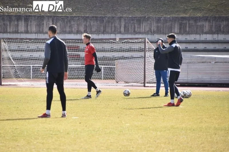 Galeria de imágenes del entrenamiento del Salamanca UDS el 10 de febrero / Fotos: Vanesa Martins