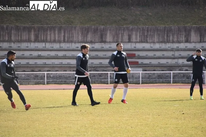 Galeria de imágenes del entrenamiento del Salamanca UDS el 10 de febrero / Fotos: Vanesa Martins