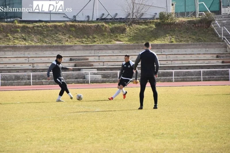 Galeria de imágenes del entrenamiento del Salamanca UDS el 10 de febrero / Fotos: Vanesa Martins