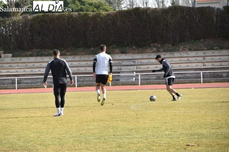 Galeria de imágenes del entrenamiento del Salamanca UDS el 10 de febrero / Fotos: Vanesa Martins