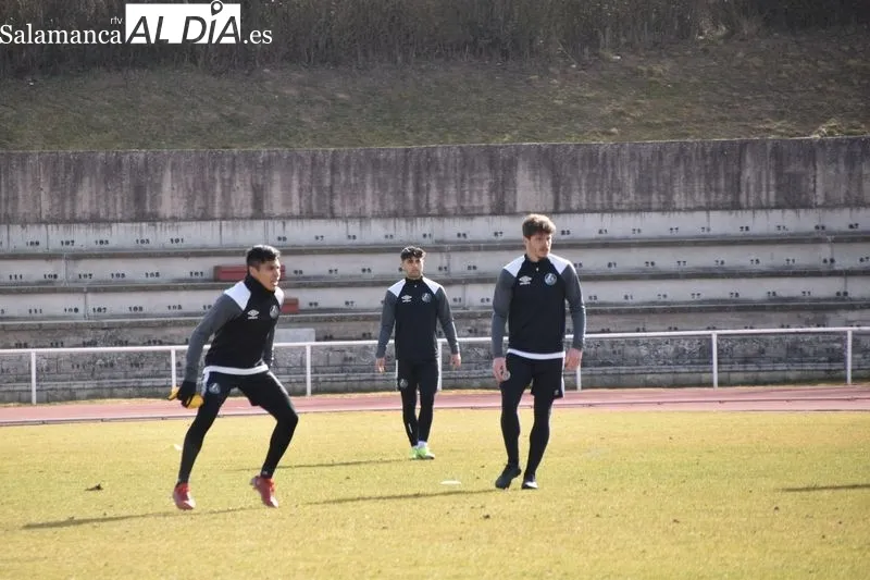 Galeria de imágenes del entrenamiento del Salamanca UDS el 10 de febrero / Fotos: Vanesa Martins