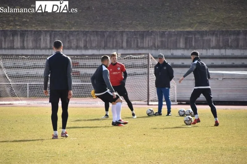 Galeria de imágenes del entrenamiento del Salamanca UDS el 10 de febrero / Fotos: Vanesa Martins