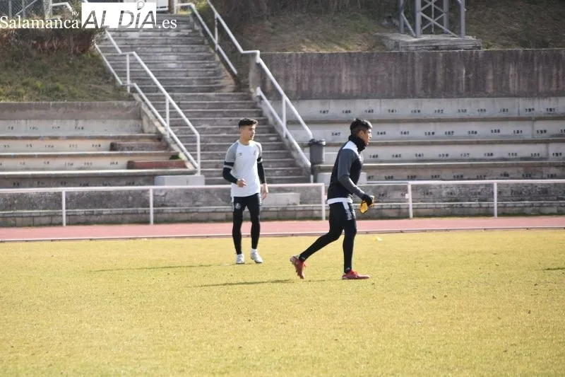 Galeria de imágenes del entrenamiento del Salamanca UDS el 10 de febrero / Fotos: Vanesa Martins