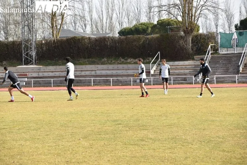 Galeria de imágenes del entrenamiento del Salamanca UDS el 10 de febrero / Fotos: Vanesa Martins