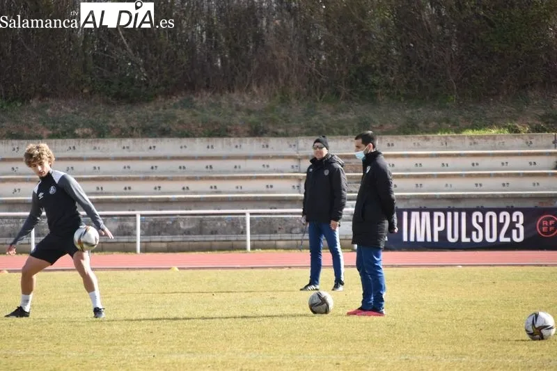Galeria de imágenes del entrenamiento del Salamanca UDS el 10 de febrero / Fotos: Vanesa Martins