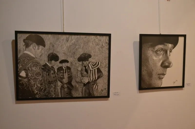 Foto 11 - Mer Fidalgo expone sus dibujos a l&aacute;piz de un amplio n&uacute;mero de figuras del toreo