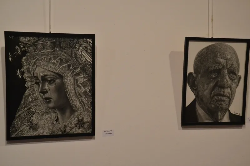 Foto 6 - Mer Fidalgo expone sus dibujos a l&aacute;piz de un amplio n&uacute;mero de figuras del toreo