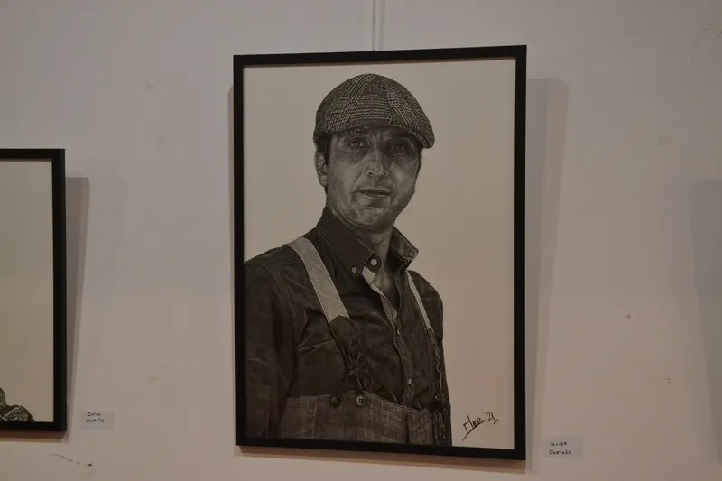 Foto 5 - Mer Fidalgo expone sus dibujos a l&aacute;piz de un amplio n&uacute;mero de figuras del toreo