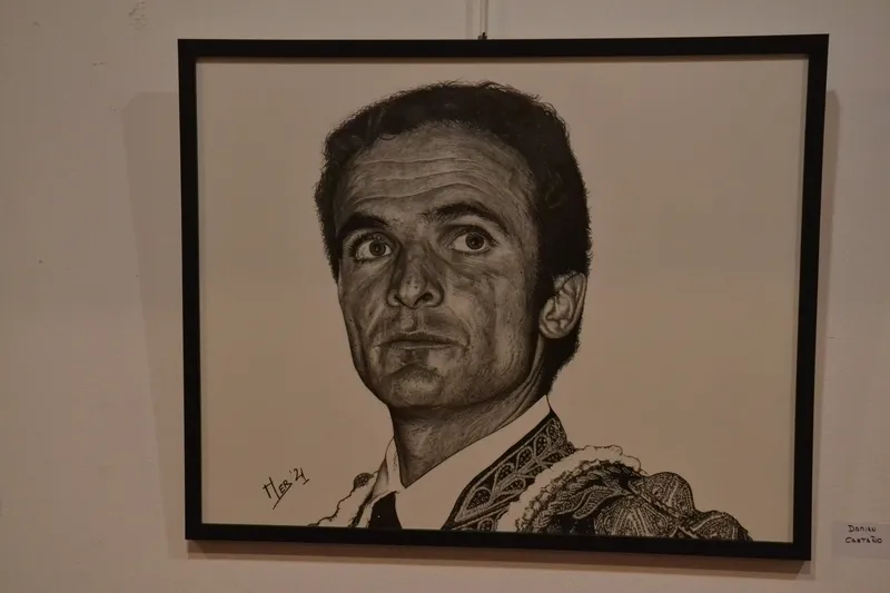Foto 4 - Mer Fidalgo expone sus dibujos a l&aacute;piz de un amplio n&uacute;mero de figuras del toreo