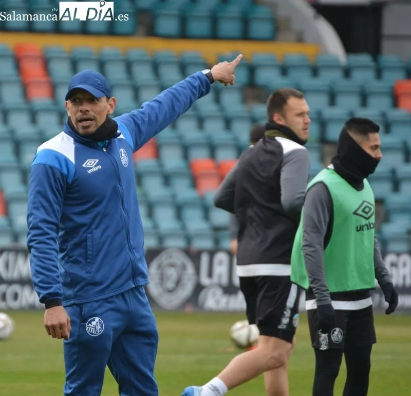 Galería de imágenes del entrenamiento del Salamanca UDS del 25 de febrero / Fotos: Carlos Cuervo