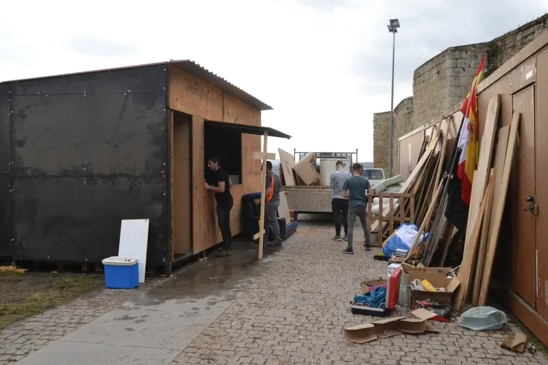 Foto 3 - Las casetas vuelven tras un a&ntilde;o de ausencia a la Plazuela del Buen Alcalde y el Paseo Fernando Arrabal