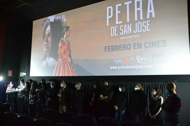 Foto 3 - Estrenada en Ciudad Rodrigo &lsquo;Petra de San Jos&eacute;&rsquo;, rodada &ldquo;en un 99%&rdquo; en la ciudad
