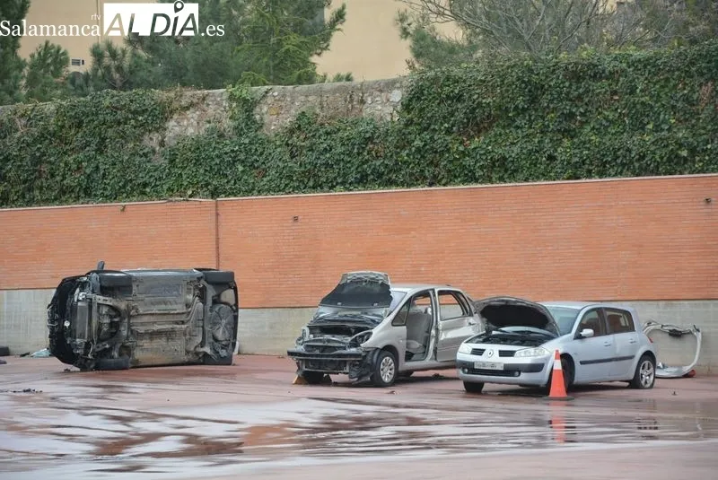Instalaciones del Parque de Bomberos de Salamanca | Fotos: Vanesa Martins