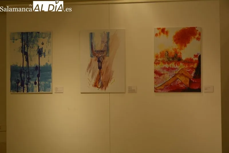 Exposición de Raquel González sobre las ilustraciones del libro ‘La luz del relámpago’ | Fotos: Vanesa Martins