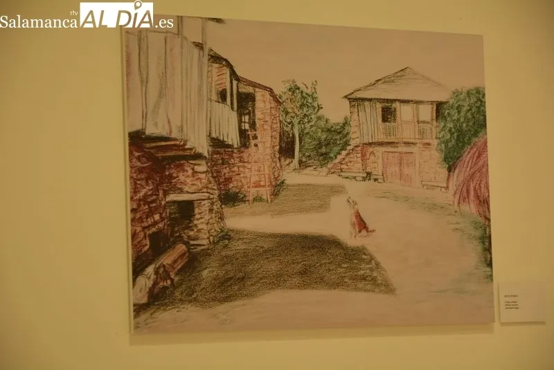 Exposición de Raquel González sobre las ilustraciones del libro ‘La luz del relámpago’ | Fotos: Vanesa Martins