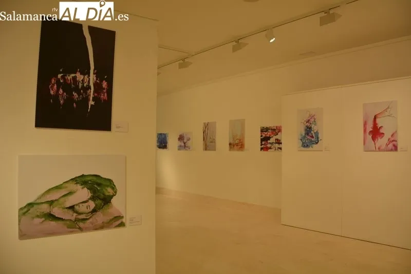 Exposición de Raquel González sobre las ilustraciones del libro ‘La luz del relámpago’ | Fotos: Vanesa Martins