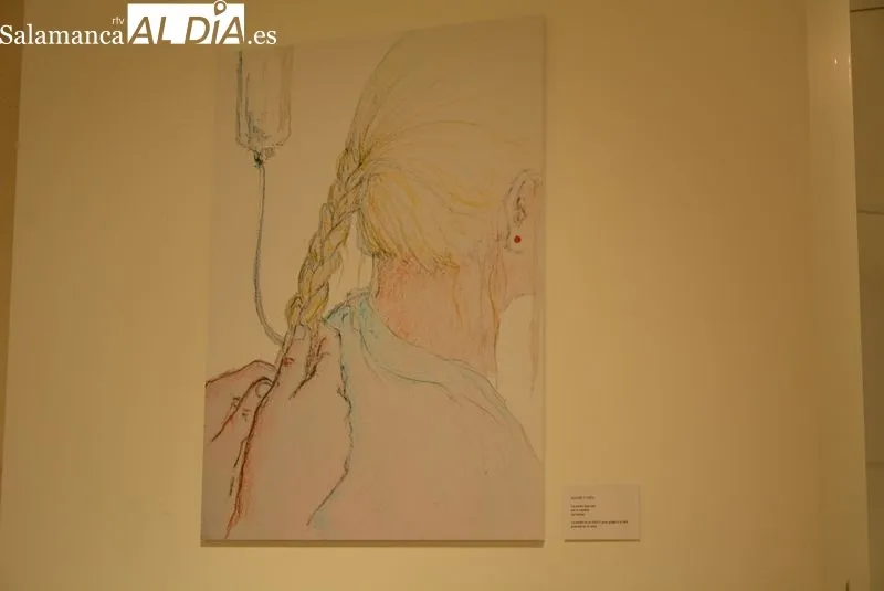 Exposición de Raquel González sobre las ilustraciones del libro ‘La luz del relámpago’ | Fotos: Vanesa Martins