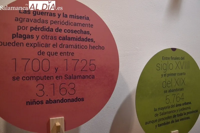 Foto 7 - Llega a Ciudad Rodrigo la dura exposici&oacute;n del Archivo de la Diputaci&oacute;n sobre los ni&ntilde;os exp&oacute;sitos